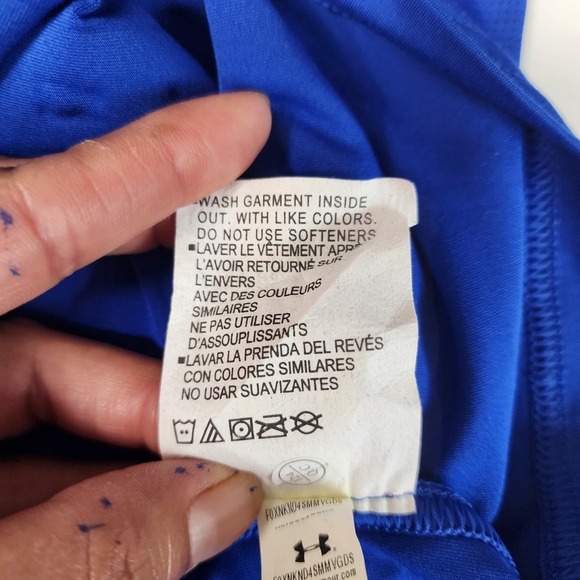 Under Armour Bakersfield Soccer Tank Top Women's M Blue NEW UA Activewear - Picture 3 of 7